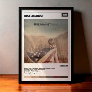Cuadro Rise Against - Endgame