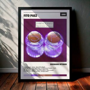 Cuadro Fito Paez - Enemigos Intimos
