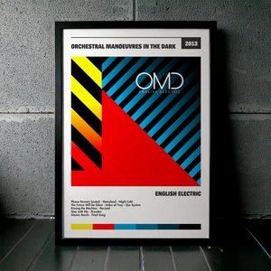 Cuadro Orchestral Manoeuvres In The Dark - English Electric