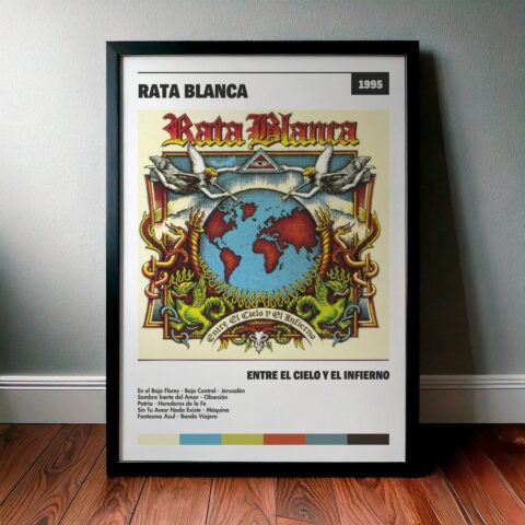 Cuadro Rata Blanca - Entre el Cielo y el Infierno