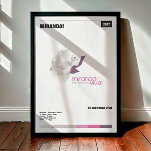 Cuadro Miranda! - Es Mentira Vivo