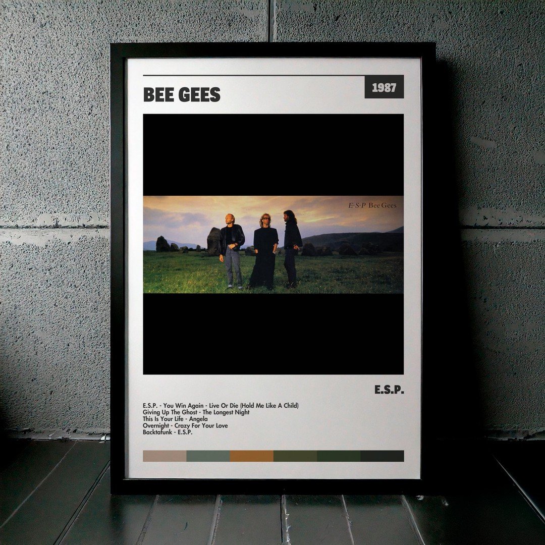 Cuadro Bee Gees - E.S.P.