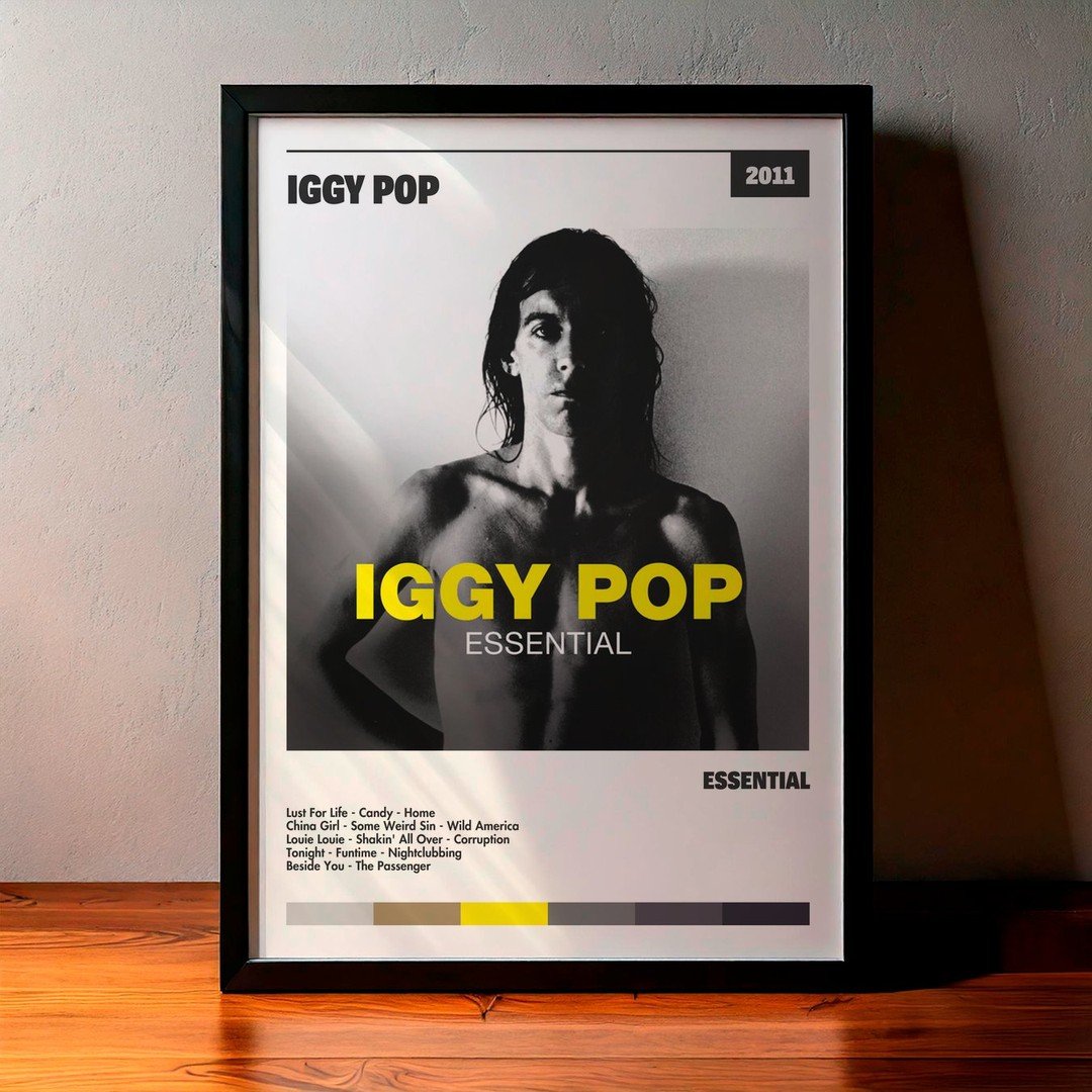 Cuadro Iggy Pop - Essential
