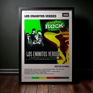 Cuadro Los Enanitos Verdes - Este Es Tu Rock