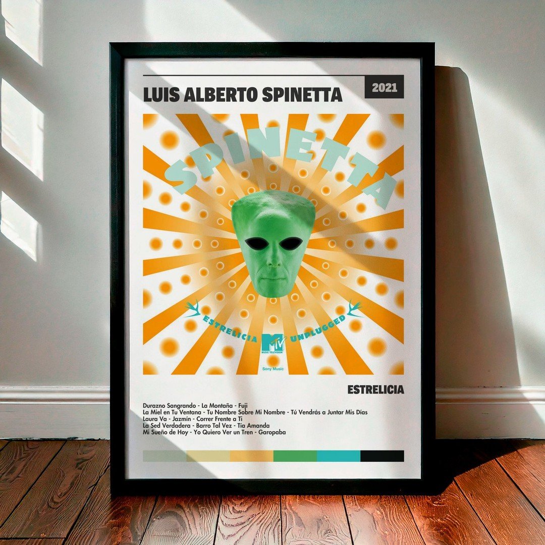 Cuadro Luis Alberto Spinetta - Estrelicia