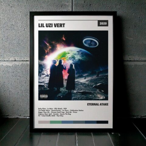 Cuadro Lil Uzi Vert - Eternal Atake