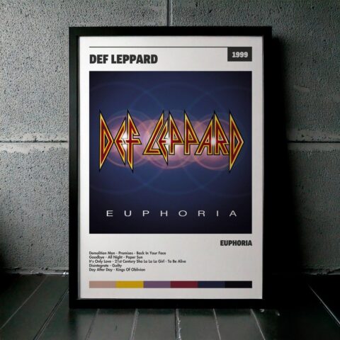 Cuadro Def Leppard - Euphoria