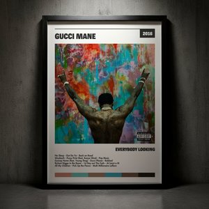 Cuadro Gucci Mane - Everybody Looking
