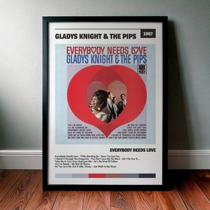 Cuadro Gladys Knight & The Pips - Everybody Needs Love