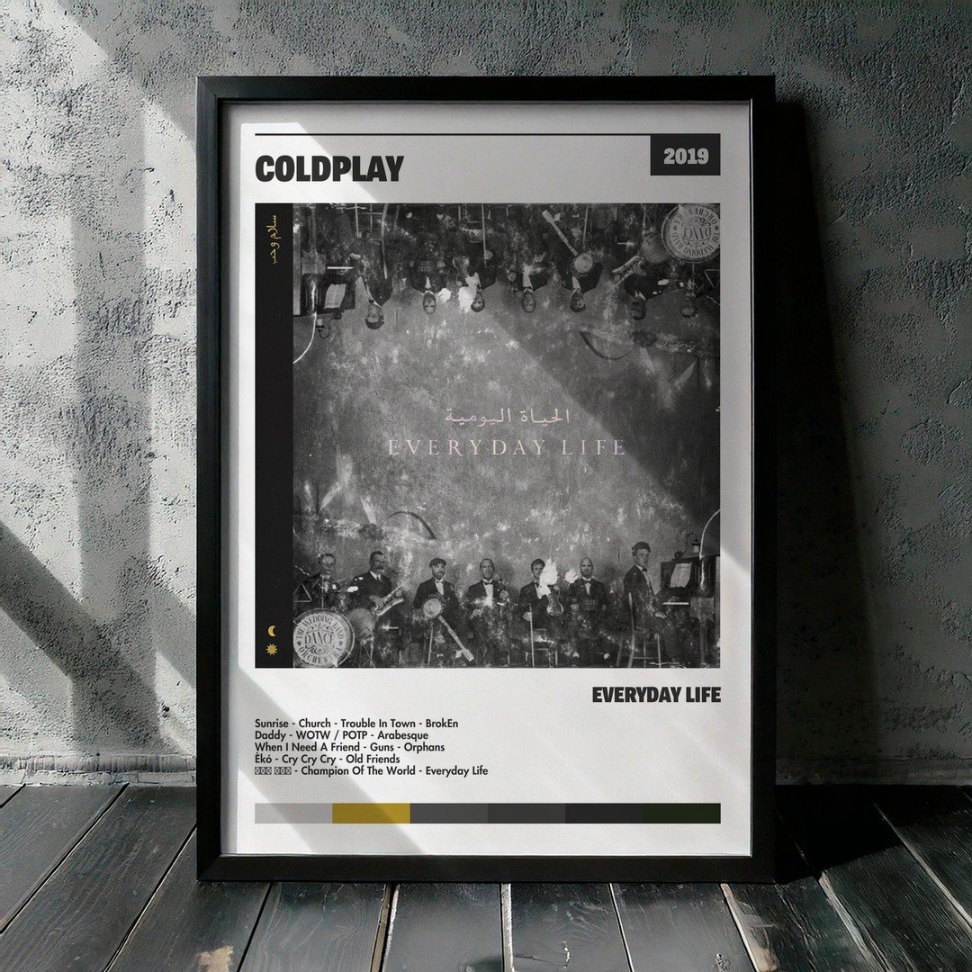 Cuadro Coldplay - Everyday Life
