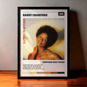 Cuadro Randy Crawford - Everything Must Change