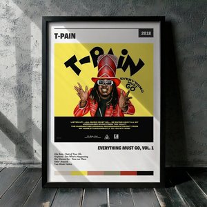 Cuadro T-Pain - Everything Must Go, Vol. 1