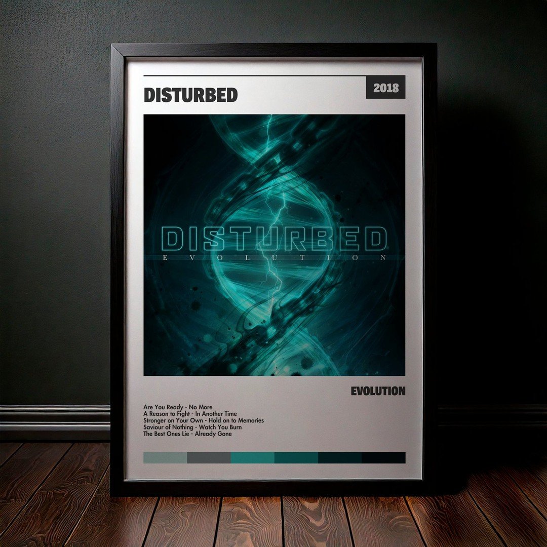 Cuadro Disturbed - Evolution