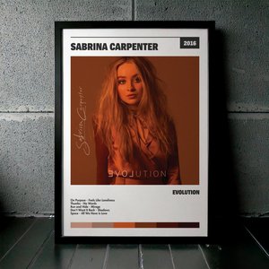 Cuadro Sabrina Carpenter - EVOLution