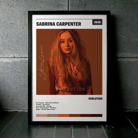 Cuadro Sabrina Carpenter - EVOLution