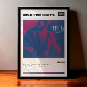 Cuadro Luis Alberto Spinetta - Exactas