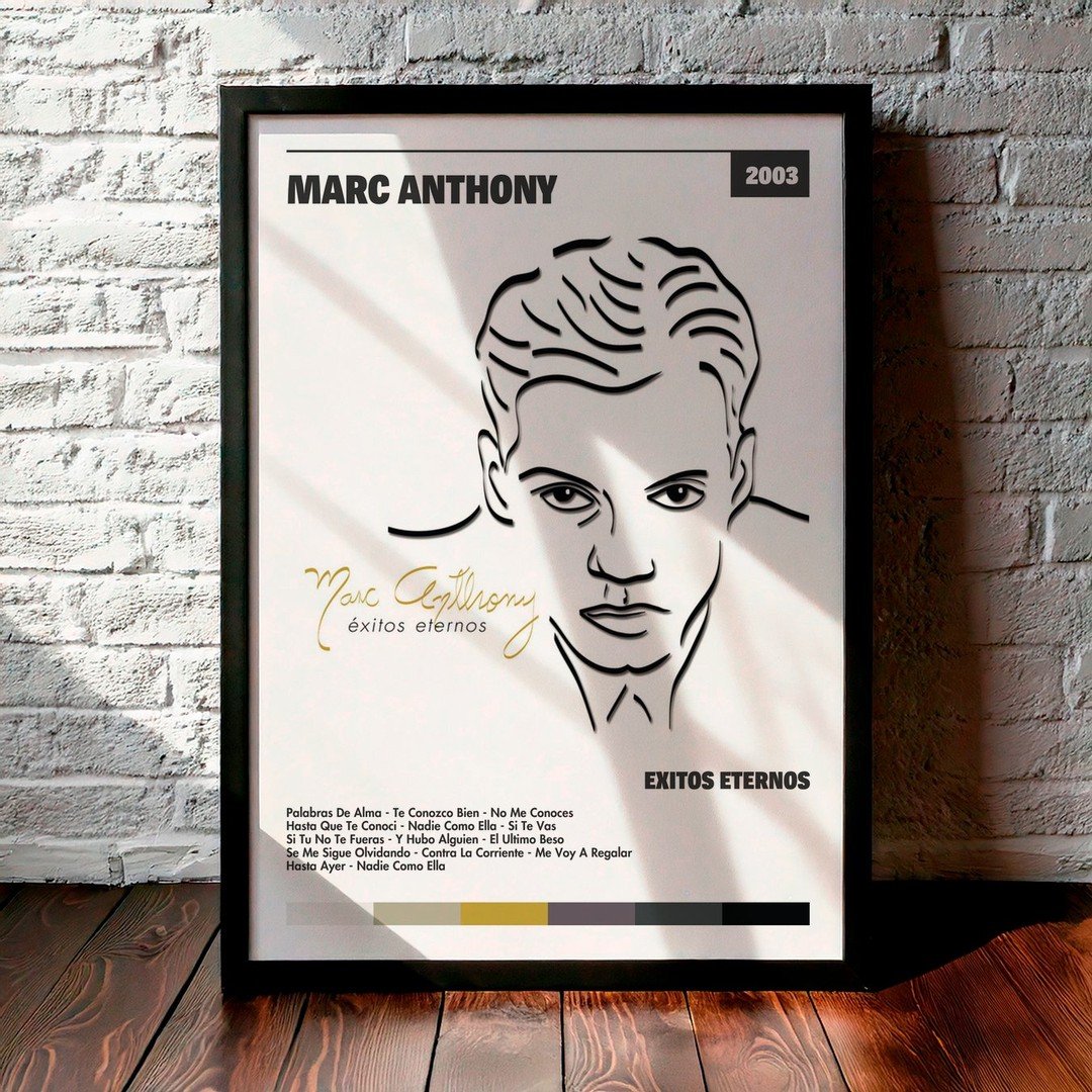 Cuadro Marc Anthony - Exitos Eternos