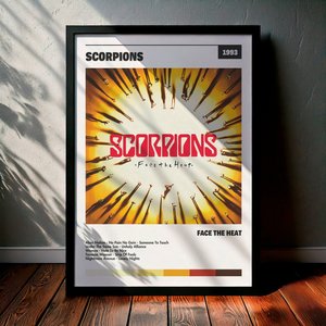 Cuadro Scorpions - Face The Heat