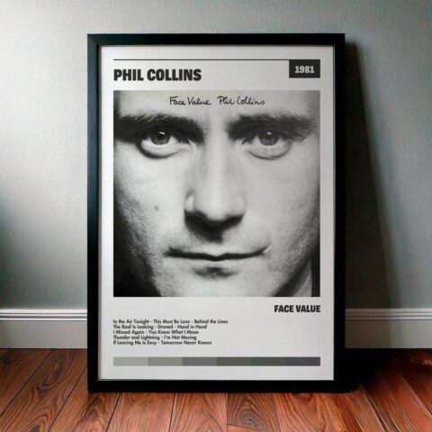 Cuadro Phil Collins - Face Value