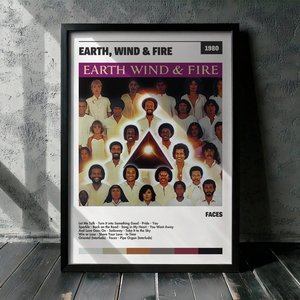 Cuadro Earth, Wind & Fire - Faces