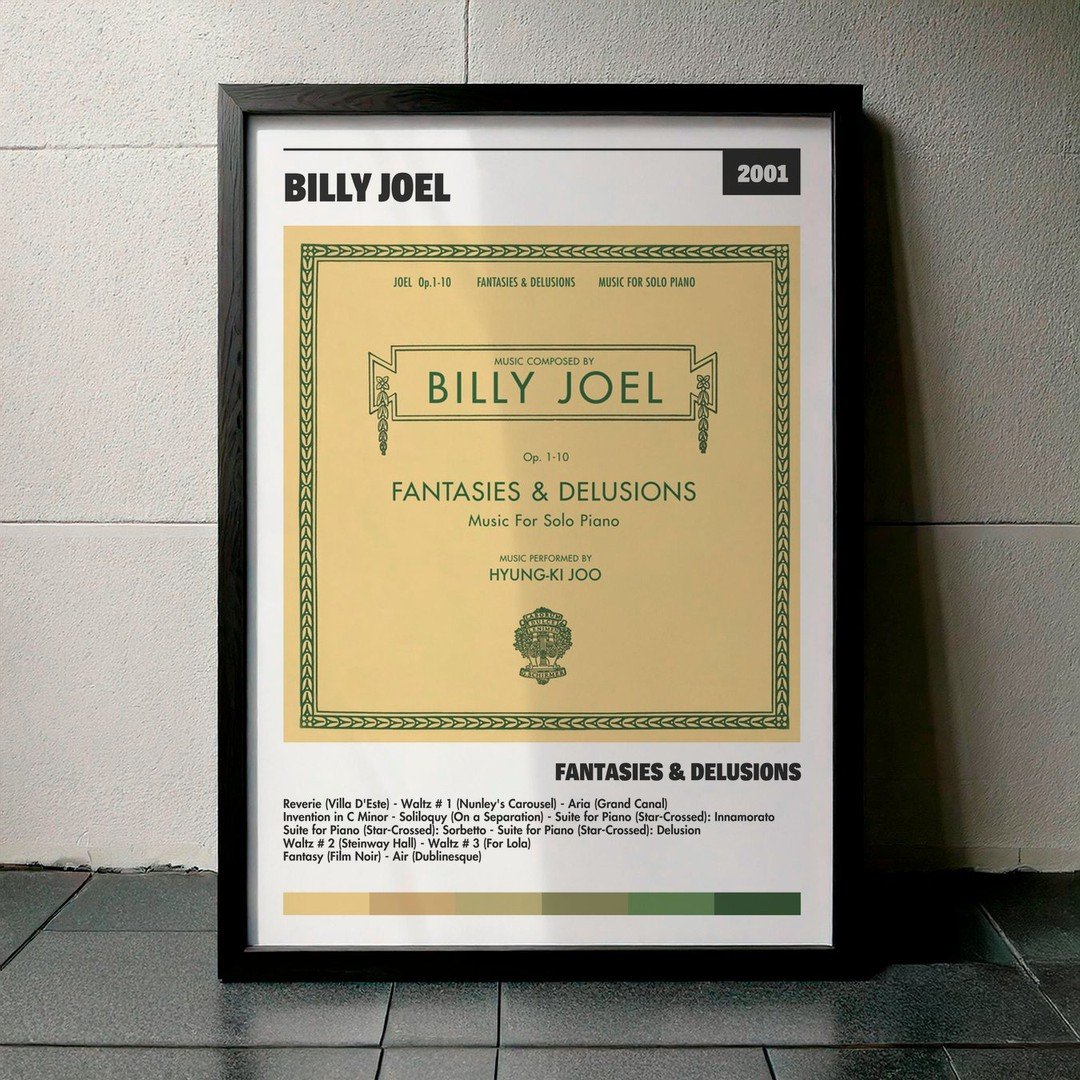 Cuadro Billy Joel - Fantasies & Delusions