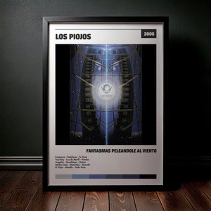 Cuadro Los Piojos - Fantasmas Peléandole al Viento