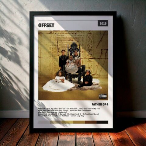 Cuadro Offset - FATHER OF 4