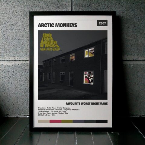 Cuadro Arctic Monkeys - Favourite Worst Nightmare