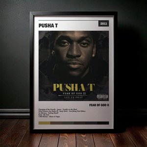 Cuadro Pusha T - Fear of God II