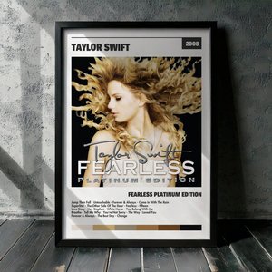 Cuadro Taylor Swift - Fearless Platinum Edition