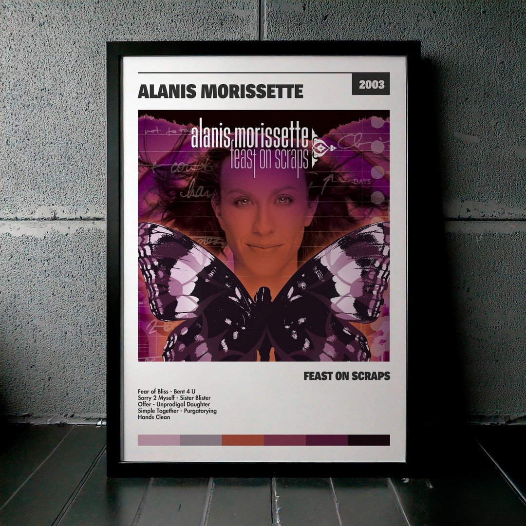 Cuadro Alanis Morissette - Feast On Scraps