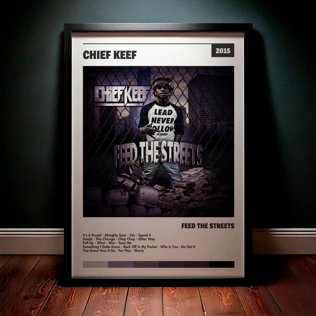 Cuadro Chief Keef - Feed The Streets