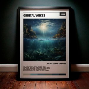 Cuadro orbital voices - Feline Ocean Dreams