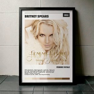 Cuadro Britney Spears - Femme Fatale