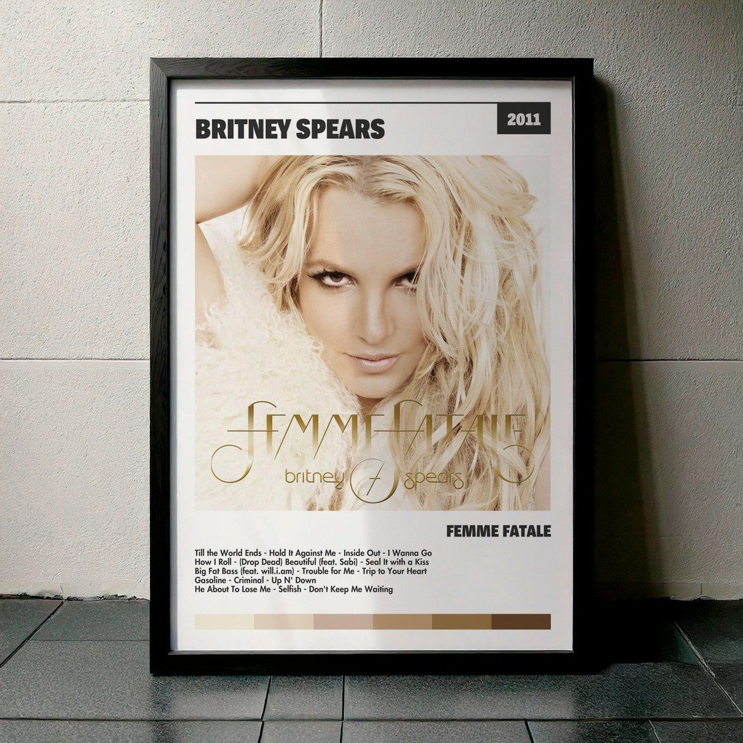 Cuadro Britney Spears - Femme Fatale