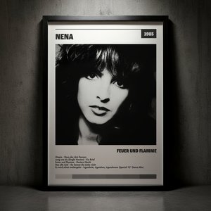 Cuadro Nena - Feuer und Flamme