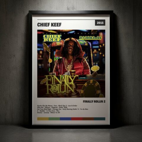 Cuadro Chief Keef - Finally Rollin 2