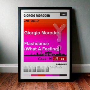 Cuadro Giorgio Moroder - Flashdance