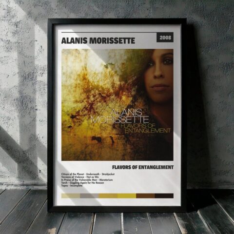 Cuadro Alanis Morissette - Flavors of Entanglement