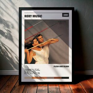 Cuadro Roxy Music - Flesh And Blood
