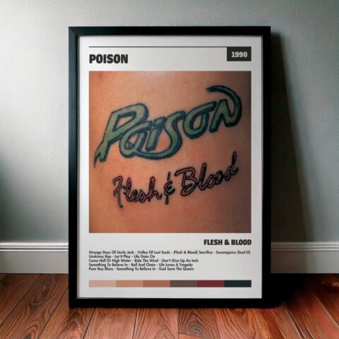 Cuadro Poison - Flesh & Blood