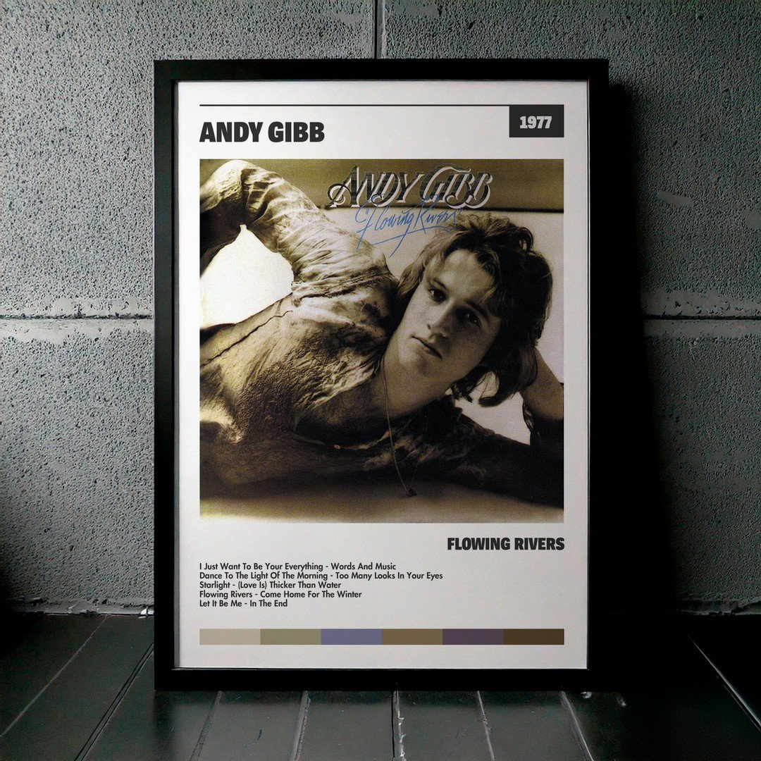Cuadro Andy Gibb - Flowing Rivers