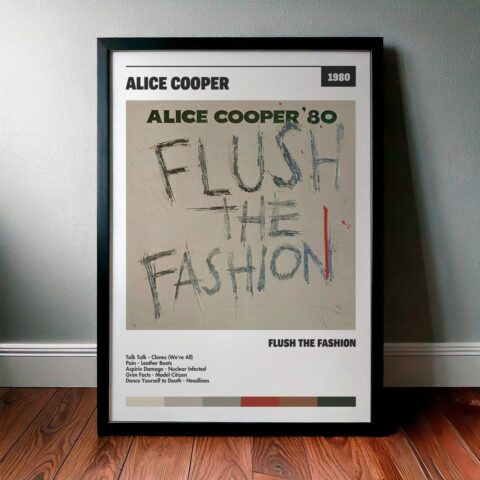 Cuadro Alice Cooper - Flush the Fashion
