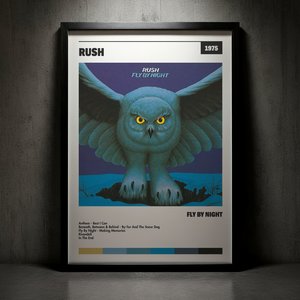 Cuadro Rush - Fly By Night
