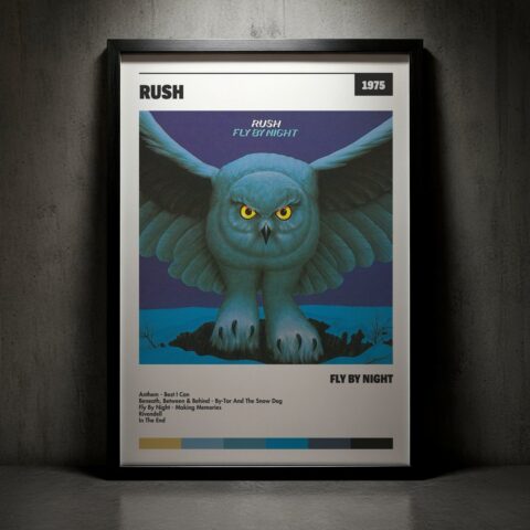 Cuadro Rush - Fly By Night