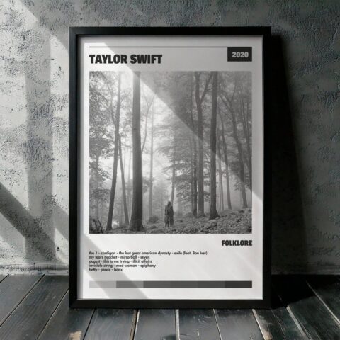 Cuadro Taylor Swift - folklore