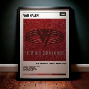 Cuadro Van Halen - For Unlawful Carnal Knowledge