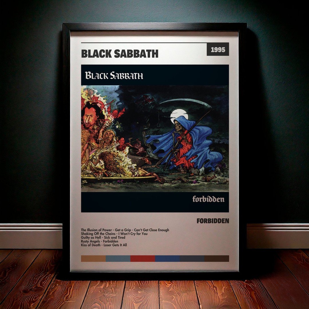 Cuadro Black Sabbath - Forbidden
