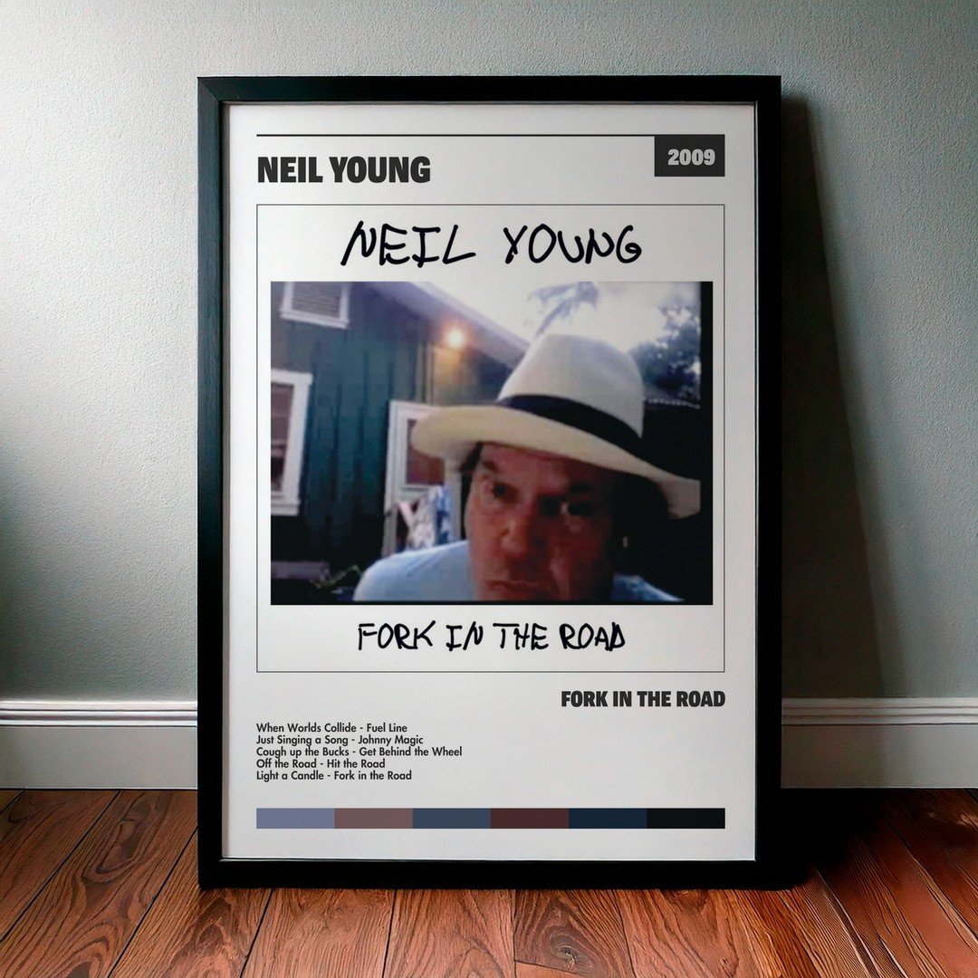 Cuadro Neil Young - Fork in the Road