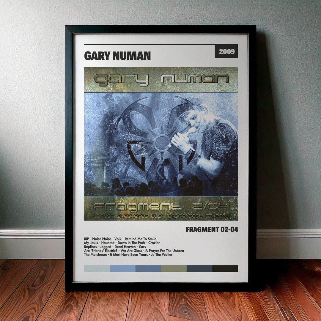 Cuadro Gary Numan - Fragment 02-04